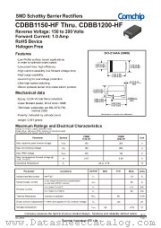 CDBB1200-HF datasheet pdf Comchip Technology