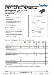 CDBB120-G datasheet pdf Comchip Technology