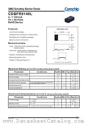 CDBFR0140L datasheet pdf Comchip Technology