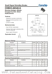 CDBH3-00340C-G datasheet pdf Comchip Technology