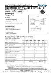 CDBHM140L-HF datasheet pdf Comchip Technology
