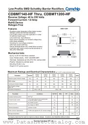 CDBMT140-HF datasheet pdf Comchip Technology