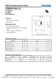 CDBP0130L-G datasheet pdf Comchip Technology