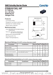 CDBU0130L-HF datasheet pdf Comchip Technology