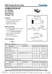 CDBUC0230-HF datasheet pdf Comchip Technology