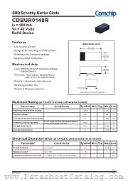 CDBUR0140R datasheet pdf Comchip Technology