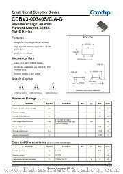 CDBV3-00340A-G datasheet pdf Comchip Technology