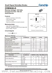 CDBW46-G datasheet pdf Comchip Technology