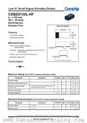 CDBZ0130L-HF datasheet pdf Comchip Technology