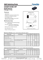 CDSF355B-HF datasheet pdf Comchip Technology