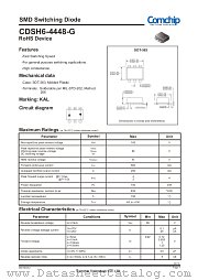 CDSH6-4448-G datasheet pdf Comchip Technology