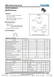 CDST-2004S-G datasheet pdf Comchip Technology