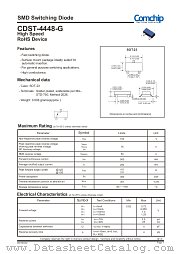 CDST-4448-G datasheet pdf Comchip Technology
