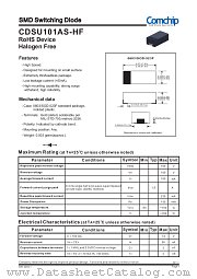 CDSU101AS-HF datasheet pdf Comchip Technology