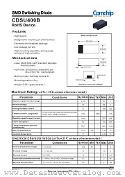 CDSU400B datasheet pdf Comchip Technology