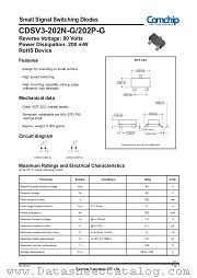 CDSV3-202N-G datasheet pdf Comchip Technology