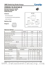 CDSV6-16-G datasheet pdf Comchip Technology