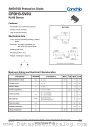 CPDH3-5V0U datasheet pdf Comchip Technology