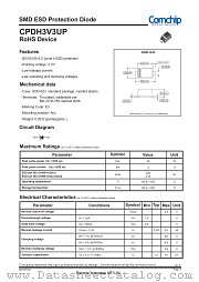 CPDH3V3UP datasheet pdf Comchip Technology