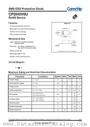 CPDH5V0U datasheet pdf Comchip Technology