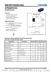 CPDQR5V0U datasheet pdf Comchip Technology