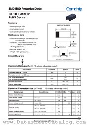 CPDU3V3UP datasheet pdf Comchip Technology