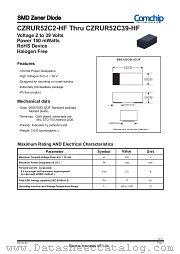 CZRUR52C2-HF datasheet pdf Comchip Technology