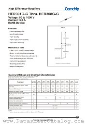 HER302G-G datasheet pdf Comchip Technology