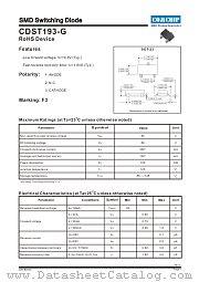 CDST-193-G datasheet pdf Comchip Technology