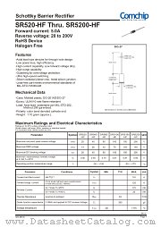 SR5200-HF datasheet pdf Comchip Technology
