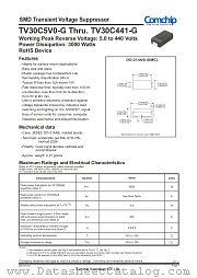 TV30C8V0JB-G datasheet pdf Comchip Technology