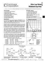 CLC425AIB datasheet pdf Comlinear Corporation