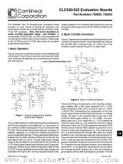 730029 datasheet pdf Comlinear Corporation