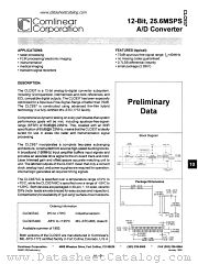 CLC937A8C datasheet pdf Comlinear Corporation