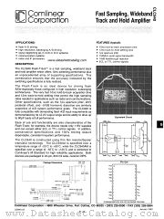 CLC940AM datasheet pdf Comlinear Corporation