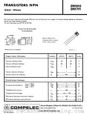 2N1613 datasheet pdf COMPELEC