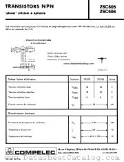 2SC606 datasheet pdf COMPELEC