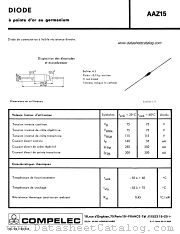 AAZ15 datasheet pdf COMPELEC