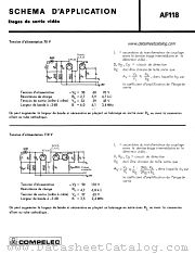 AF118 datasheet pdf COMPELEC