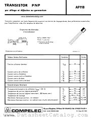 AF118 datasheet pdf COMPELEC