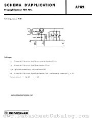 AF121 datasheet pdf COMPELEC