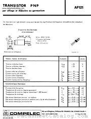 AF121 datasheet pdf COMPELEC