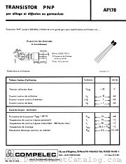 AF178 datasheet pdf COMPELEC