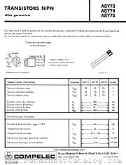 ASY74 datasheet pdf COMPELEC