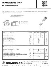 ASY80 datasheet pdf COMPELEC