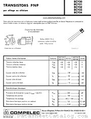 BCY33 datasheet pdf COMPELEC