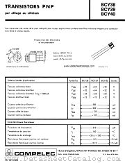 BCY40 datasheet pdf COMPELEC