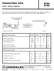 BF184 datasheet pdf COMPELEC