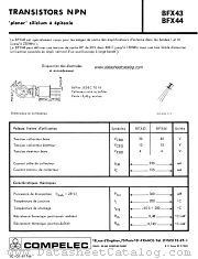 BFX44 datasheet pdf COMPELEC