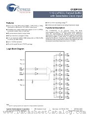 CY2DP1510AXC datasheet pdf Cypress